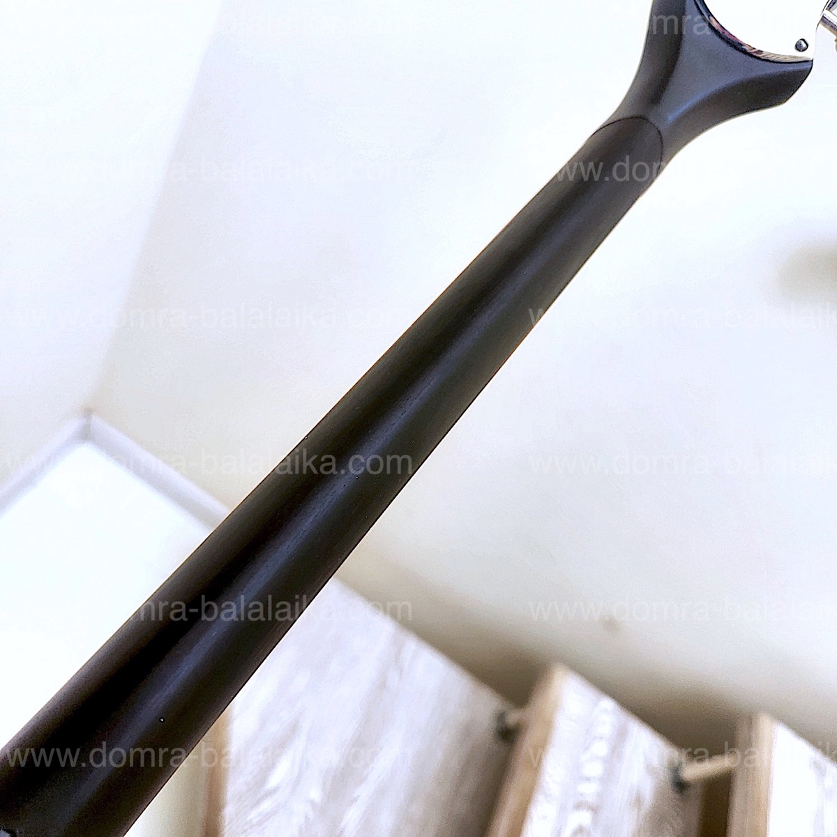 Pro Student Grade Domra with ebony neck and "black leopard" ebony fretboard and..., photo 8