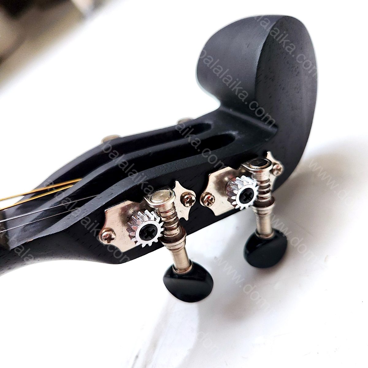 Lux Russian Concert Grade four string domra with ebony necks and ebony fretboards., photo 7