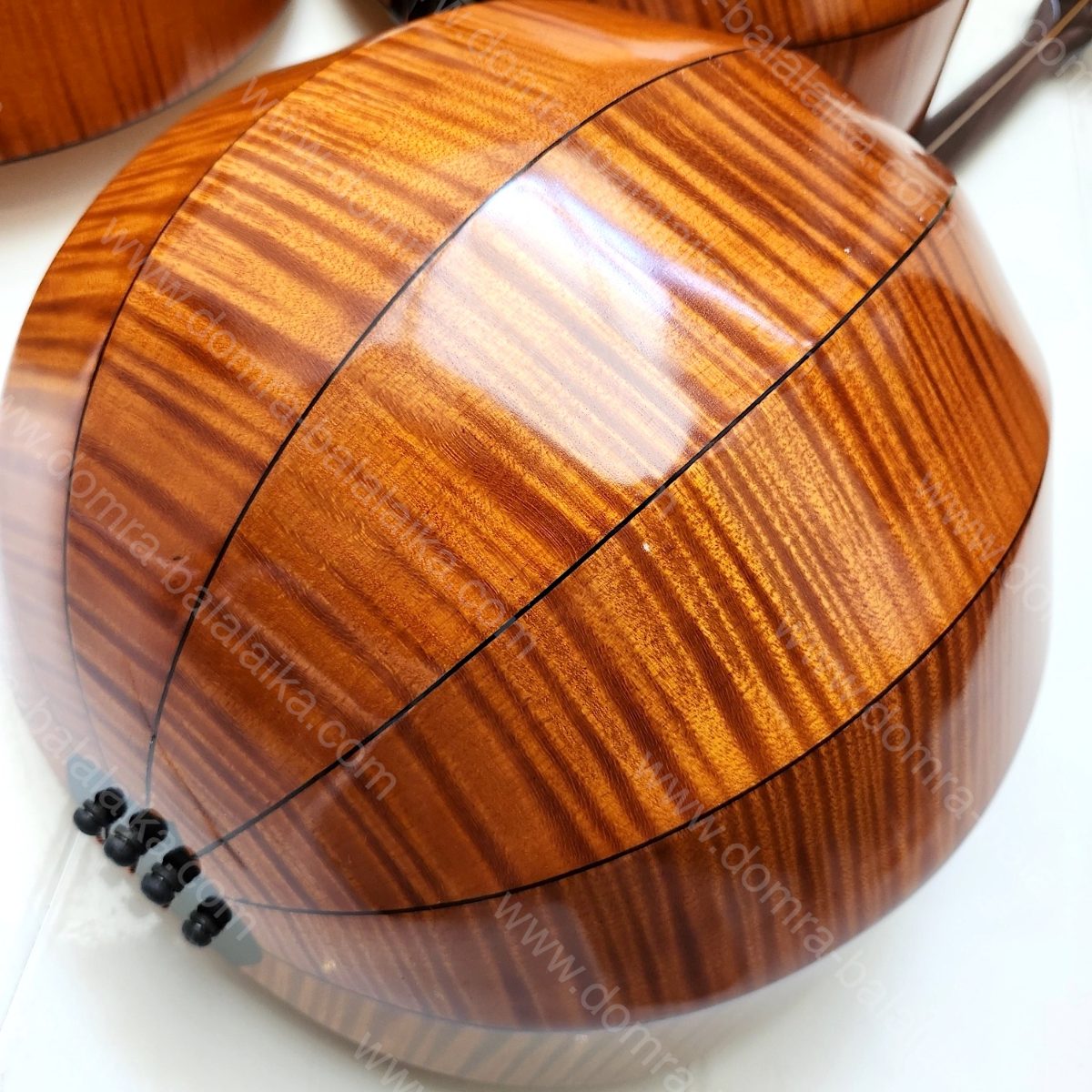 Three concert-grade four string tenor domras. Body - flame maple, neck - rosewo..., photo 1
