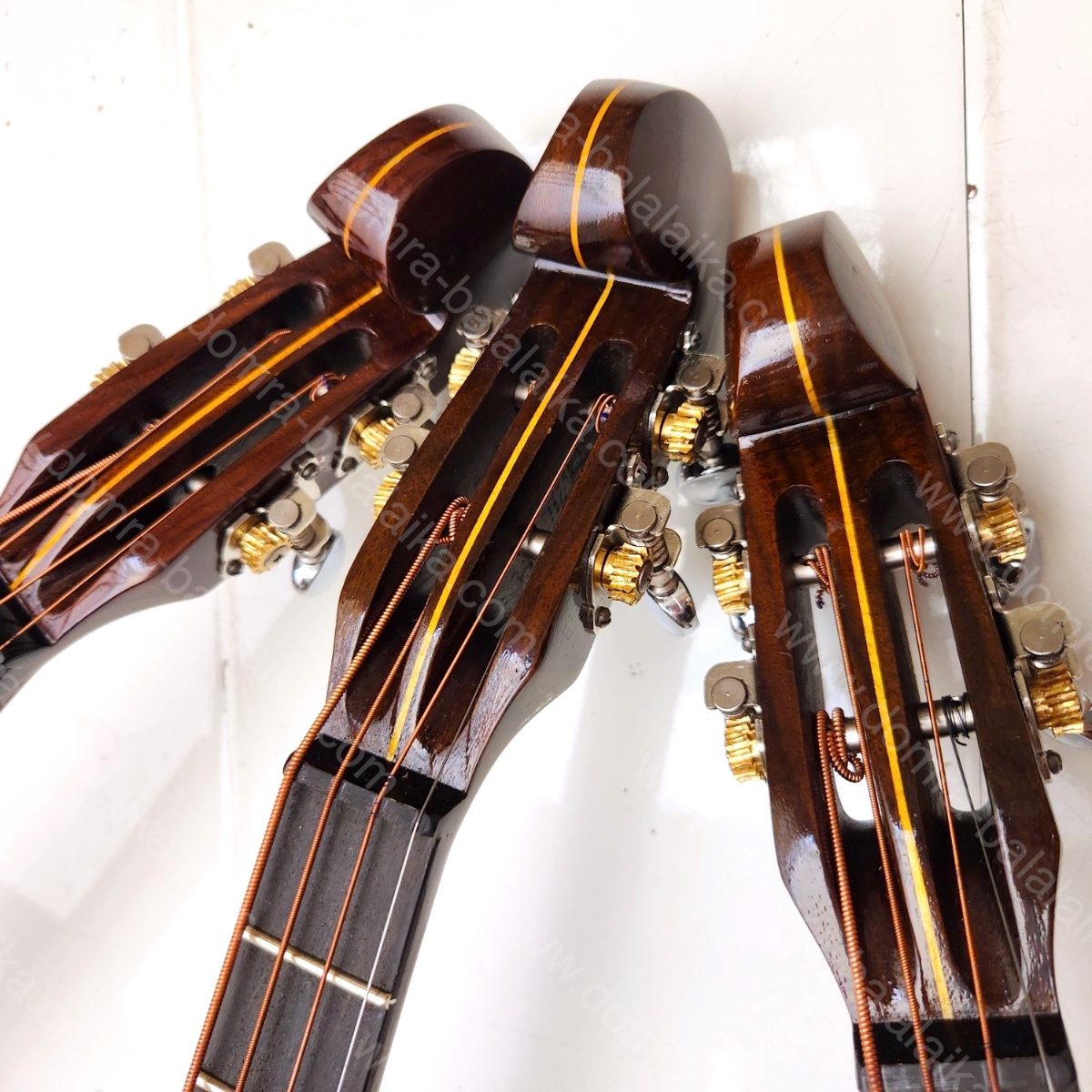 Three concert-grade four string tenor domras. Body - flame maple, neck - rosewo..., photo 7