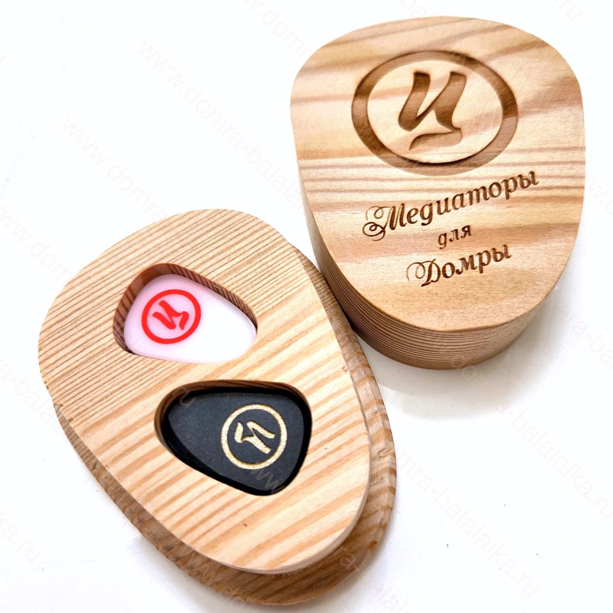 Russian Domra picks (Domra Mediators) made by A.Tsygankov workshop, photo 1