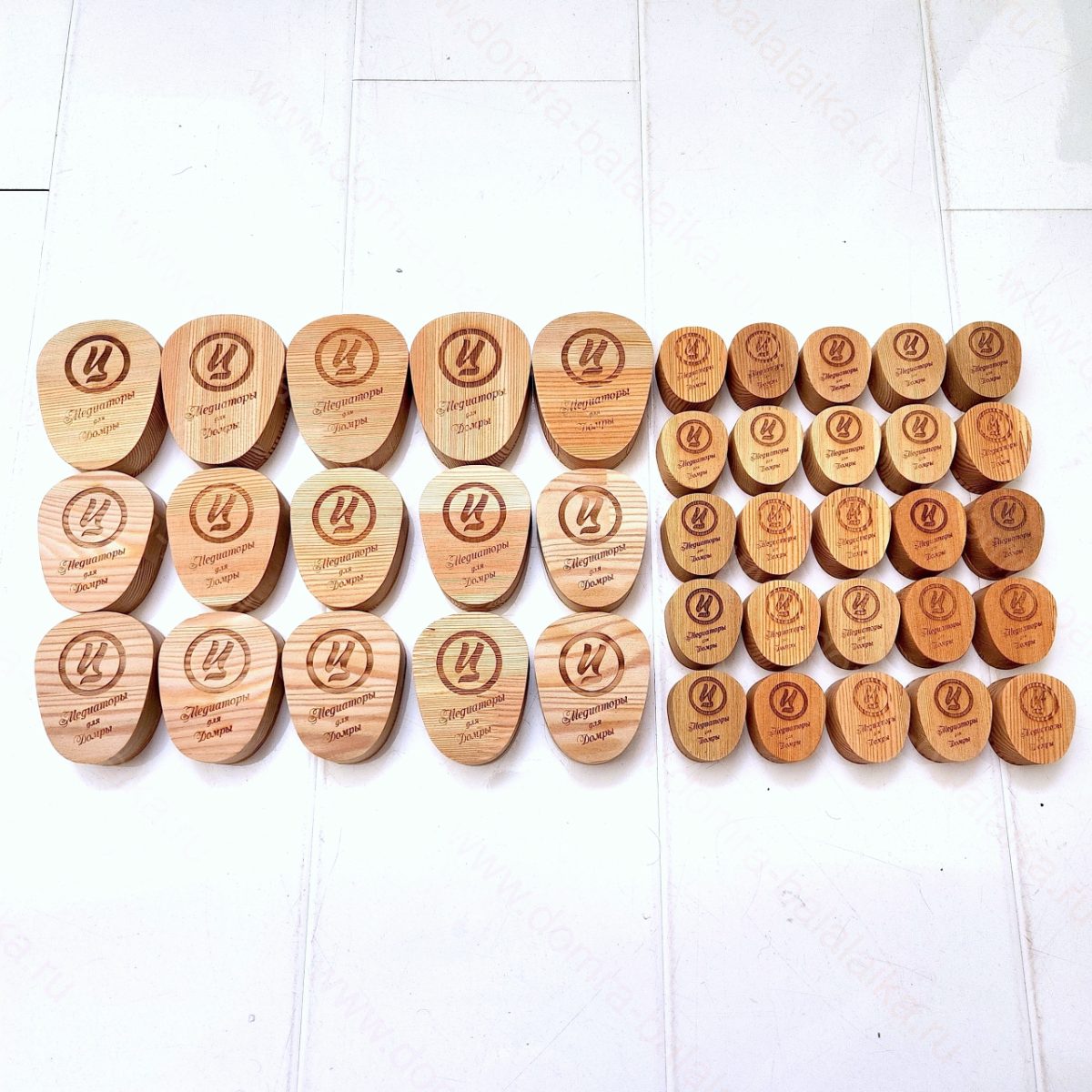 Russian Domra picks (Domra Mediators) made by A.Tsygankov workshop, photo 3
