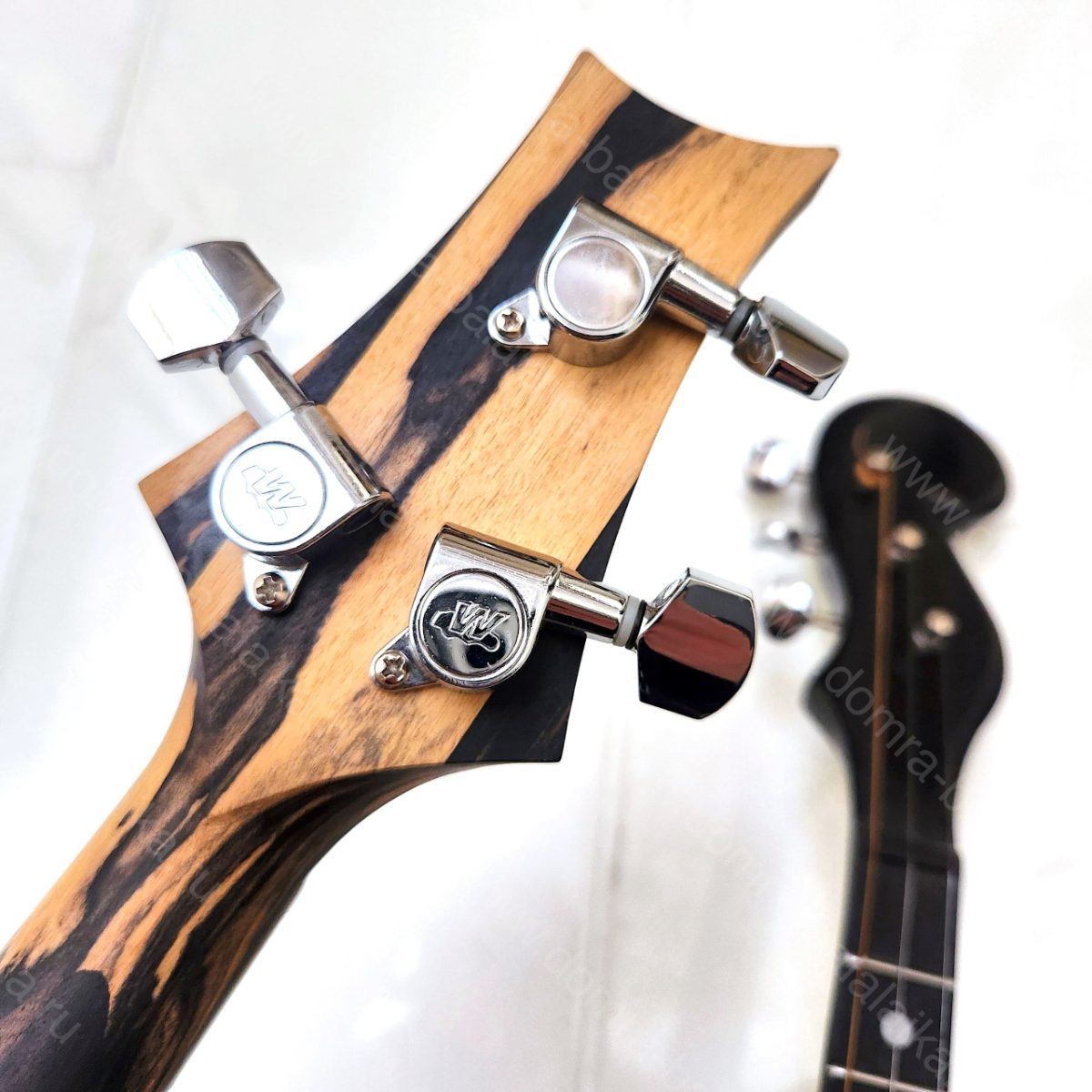 A concert domra lux with a black‑wood fingerboard and steel frets, as well as a..., photo 6