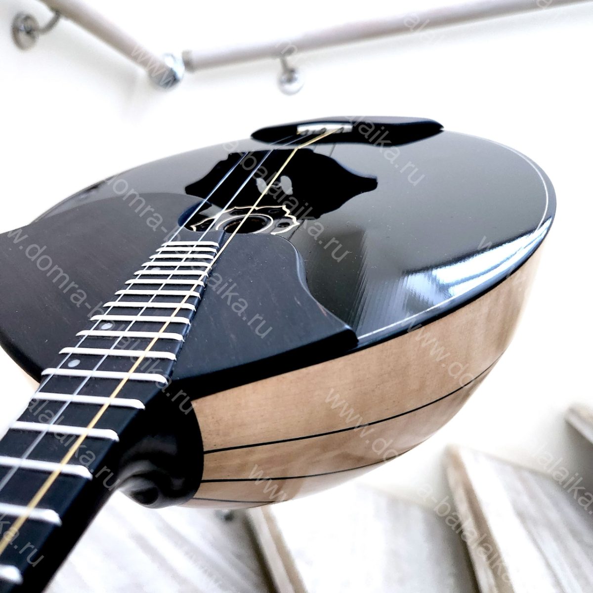 All instruments feature ebony fingerboards and fingerboard overlays, enlarged‑v..., photo 1
