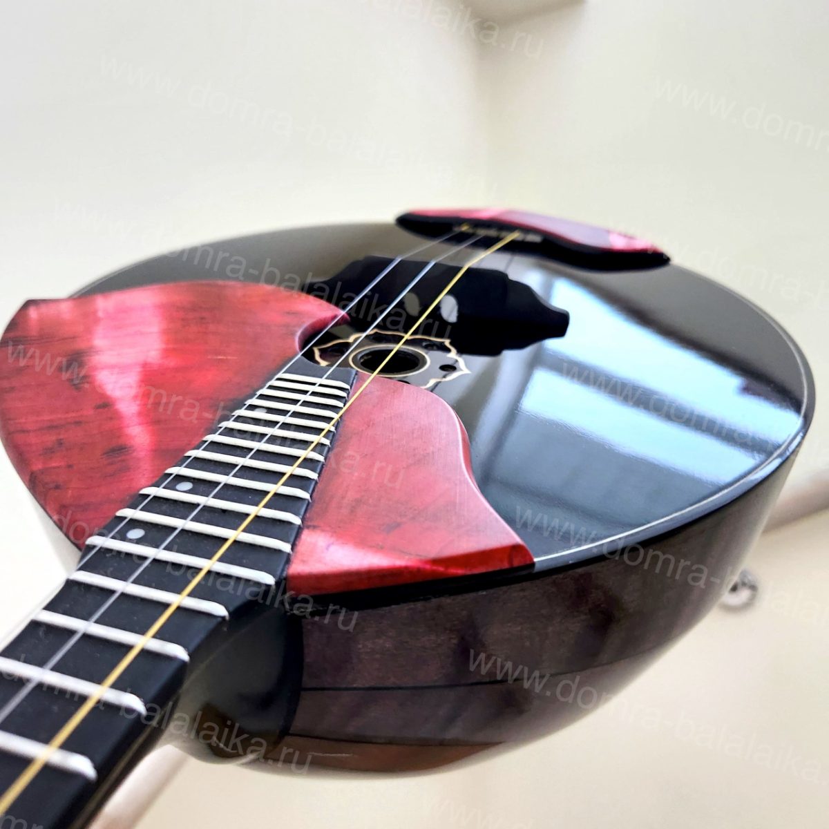 In today’s post, we’re presenting our new black concert domra “Neon” Deluxe. It..., photo 1
