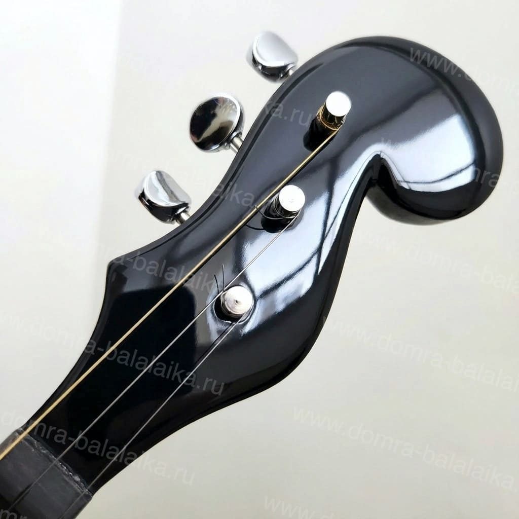 In today’s post, we’re presenting our new black concert domra “Neon” Deluxe. It..., photo 2