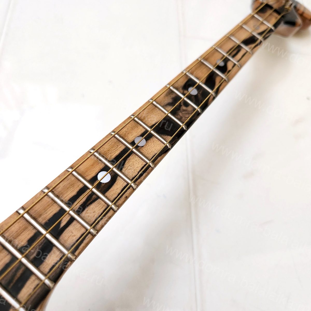 A concert alto domra with a fingerboard made of ebony. It has a deep, beautiful..., photo 6