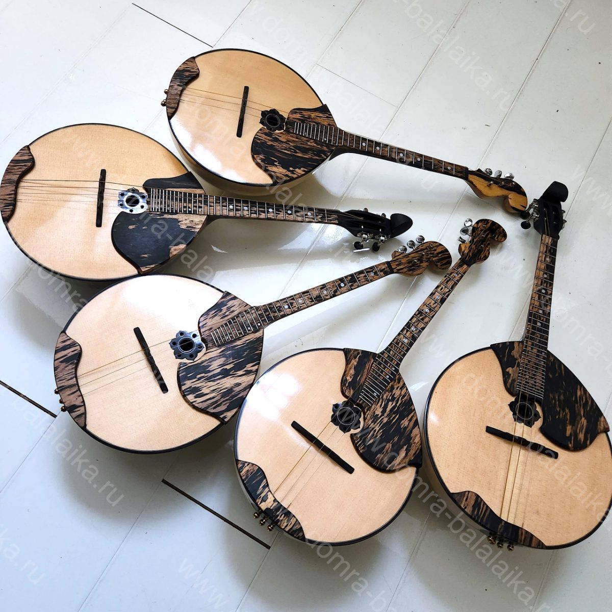 High‑category concert domras with steel frets, an enlarged body volume, a finge..., photo 7
