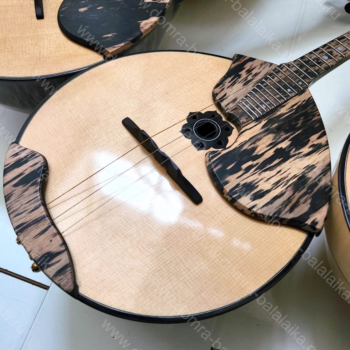 High‑category concert domras with steel frets, an enlarged body volume, a finge..., photo 2