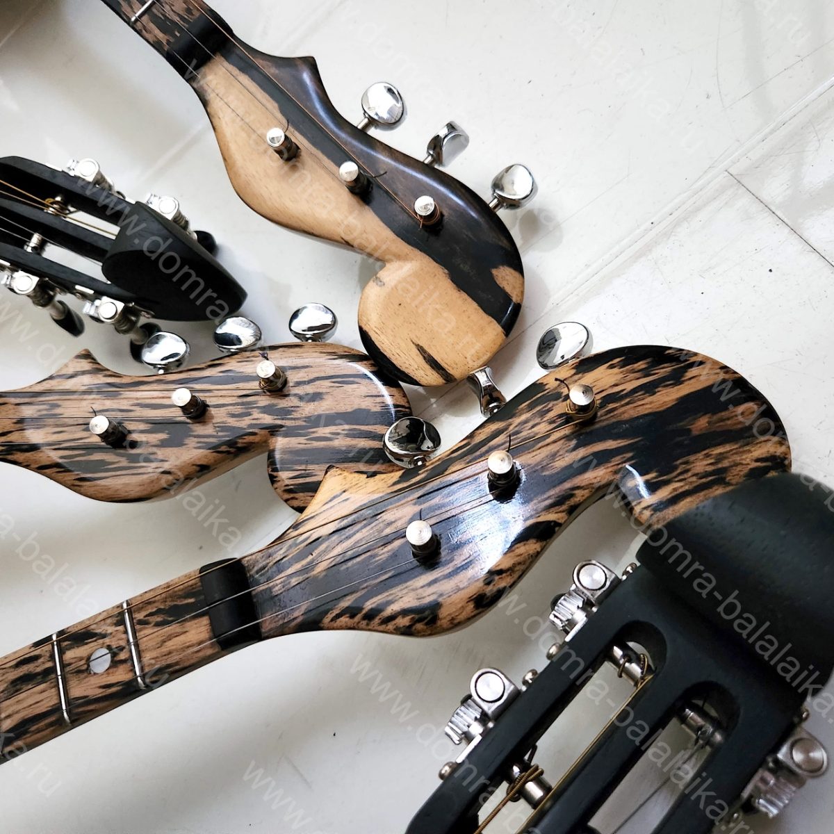 High‑category concert domras with steel frets, an enlarged body volume, a finge..., photo 3