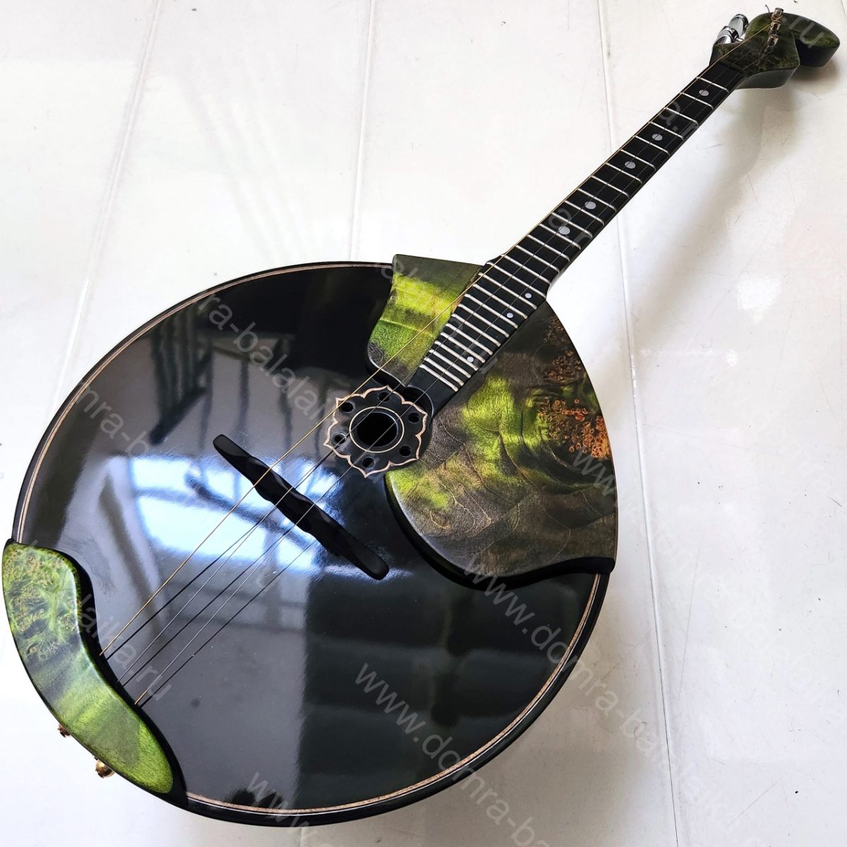 Clients requested the production of a concert domra “Northern Lights”, combined..., photo 1