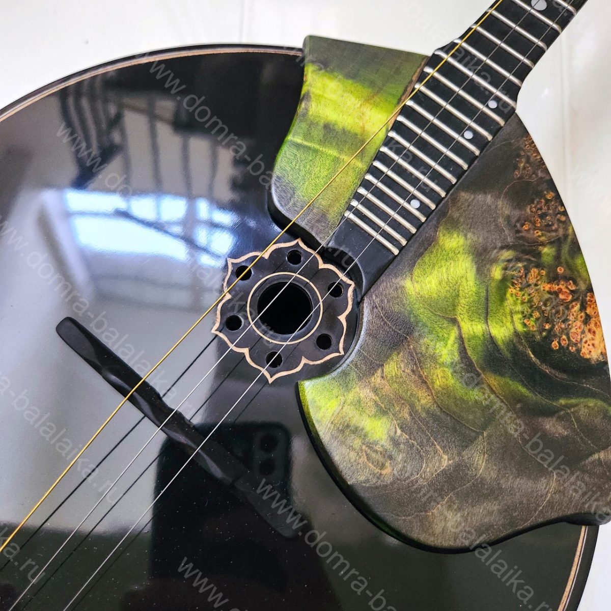 Clients requested the production of a concert domra “Northern Lights”, combined..., photo 6