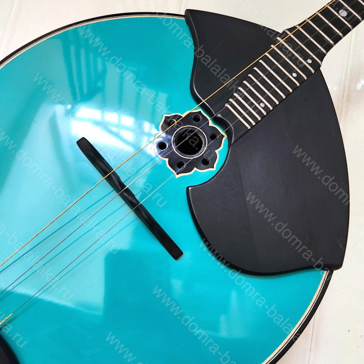 A concert-grade domra of the highest category, featuring steel frets, a neck an..., photo 6