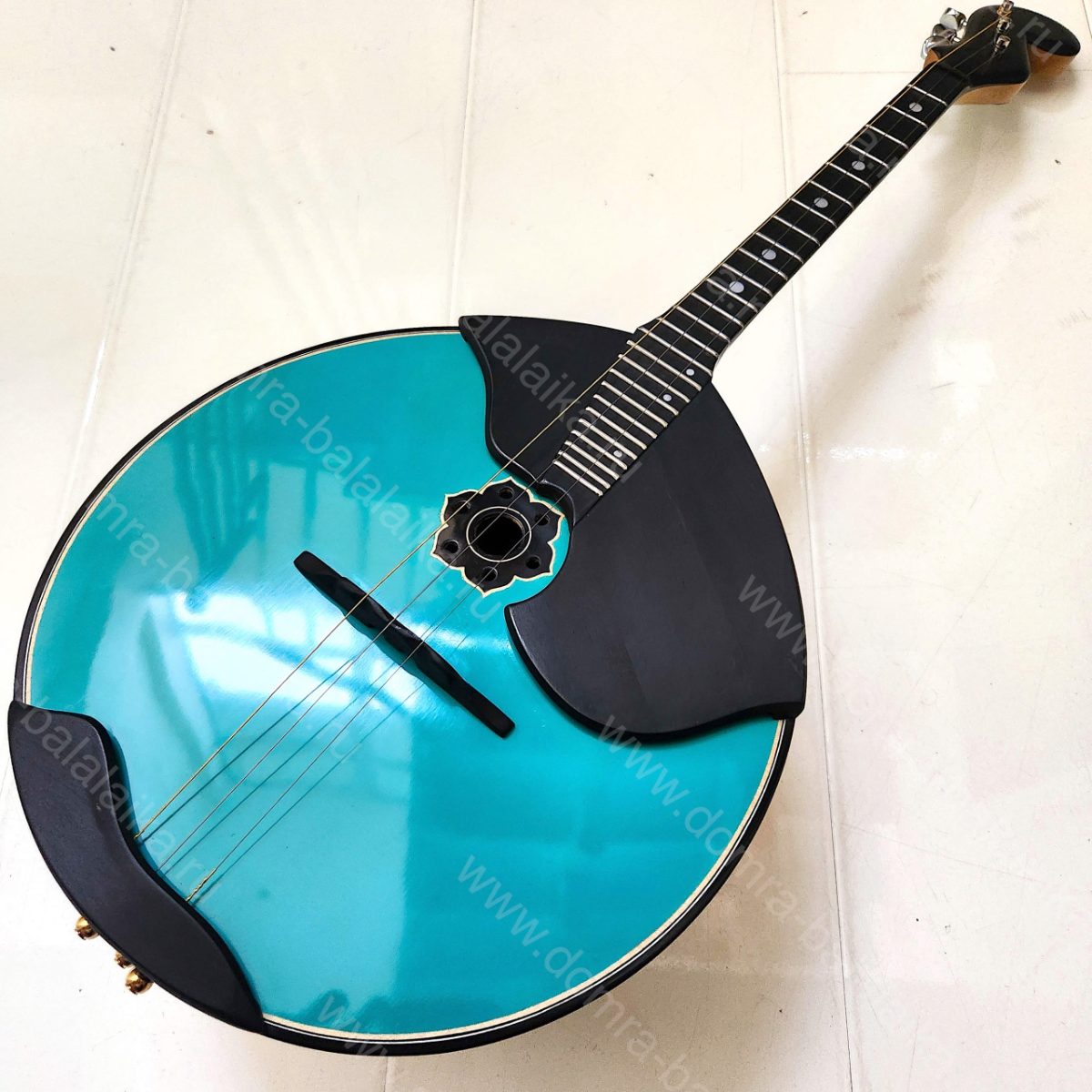 A concert-grade domra of the highest category, featuring steel frets, a neck an..., photo 2