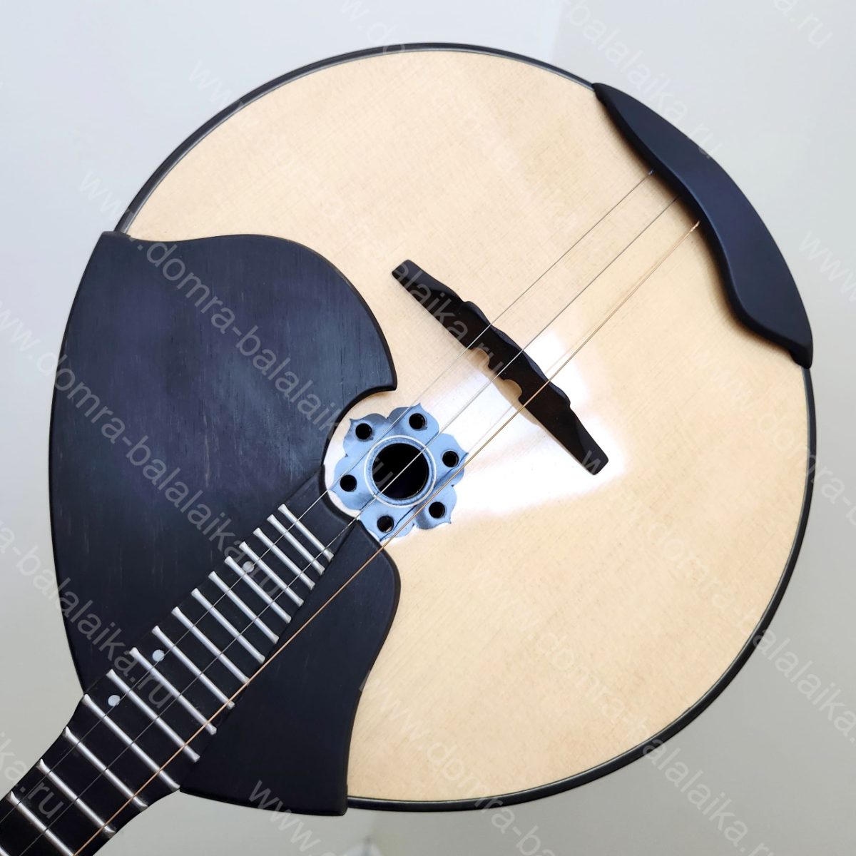 The concert domra “Lux” in white, “winter” colour is designed for those seeking..., photo 6