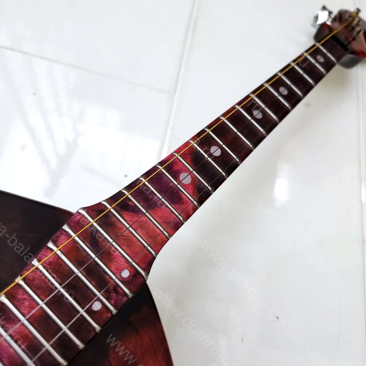 A concert‑grade domra of the highest category, featuring steel frets, an ebony..., photo 1