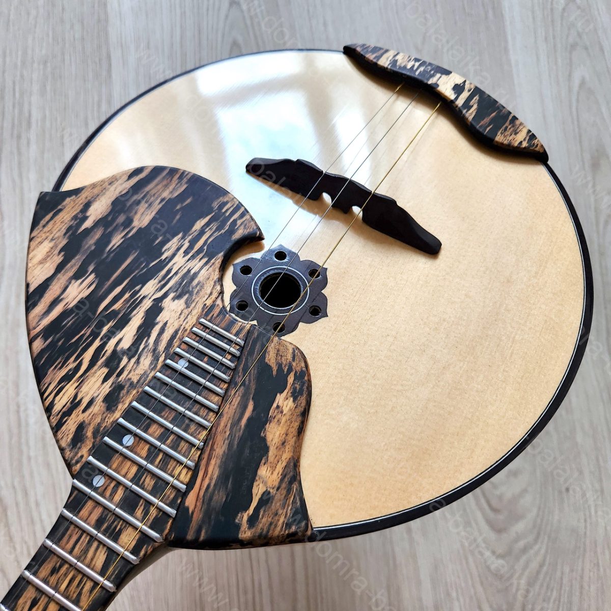 Concert-grade luxury domra “Black Leopard” No. 2 — occasionally we manage to so..., photo 4