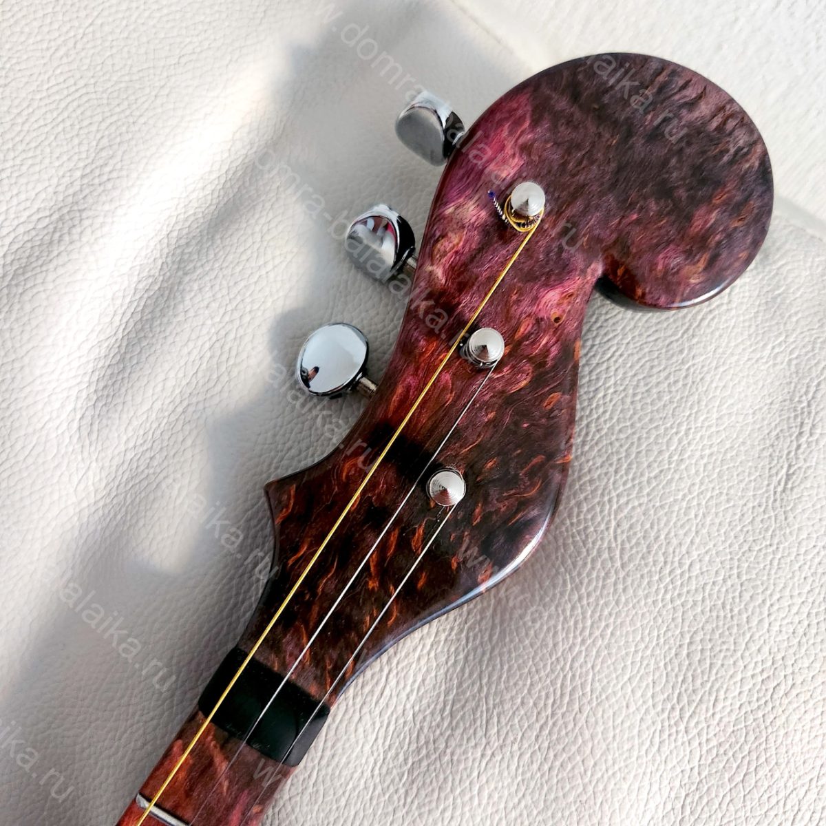Luxury domra “Lava” No. 2, custom-made. A top-tier concert domra with steel fre..., photo 3
