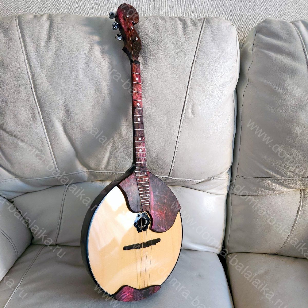 Luxury domra “Lava” No. 2, custom-made. A top-tier concert domra with steel fre..., photo 5