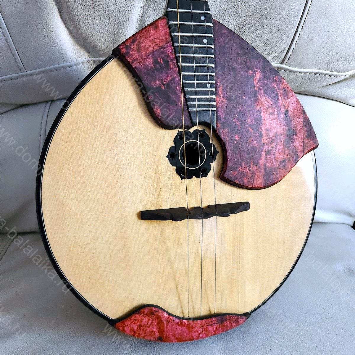 Luxury domra “Lava” made for one of our clients. A top‑tier concert domra featu..., photo 5