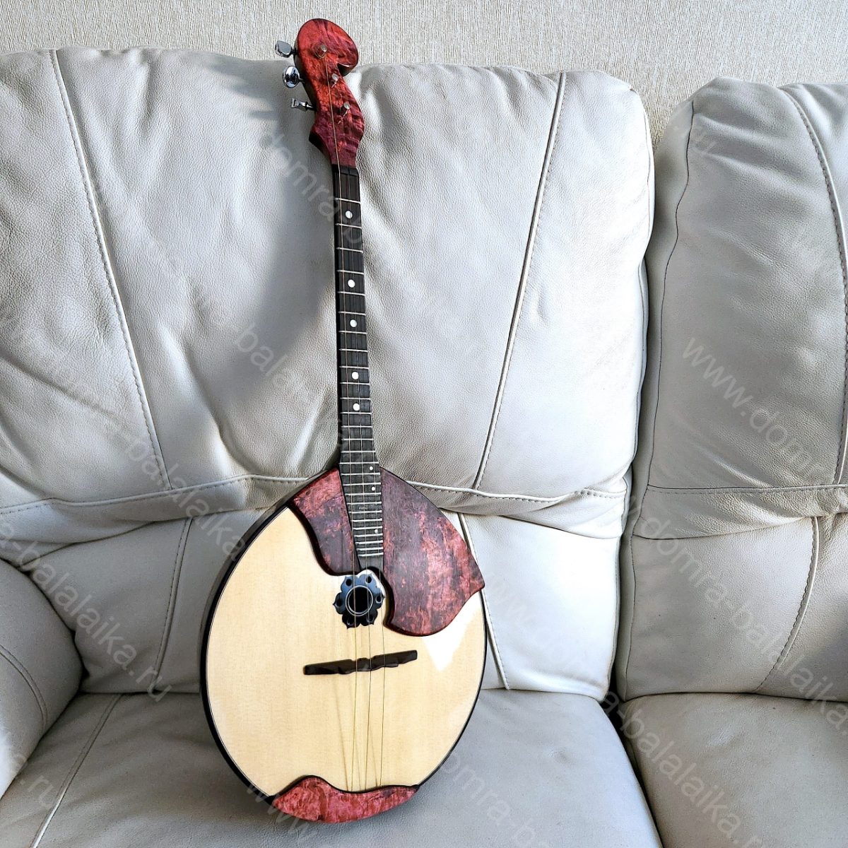 Luxury domra “Lava” made for one of our clients. A top‑tier concert domra featu..., photo 4