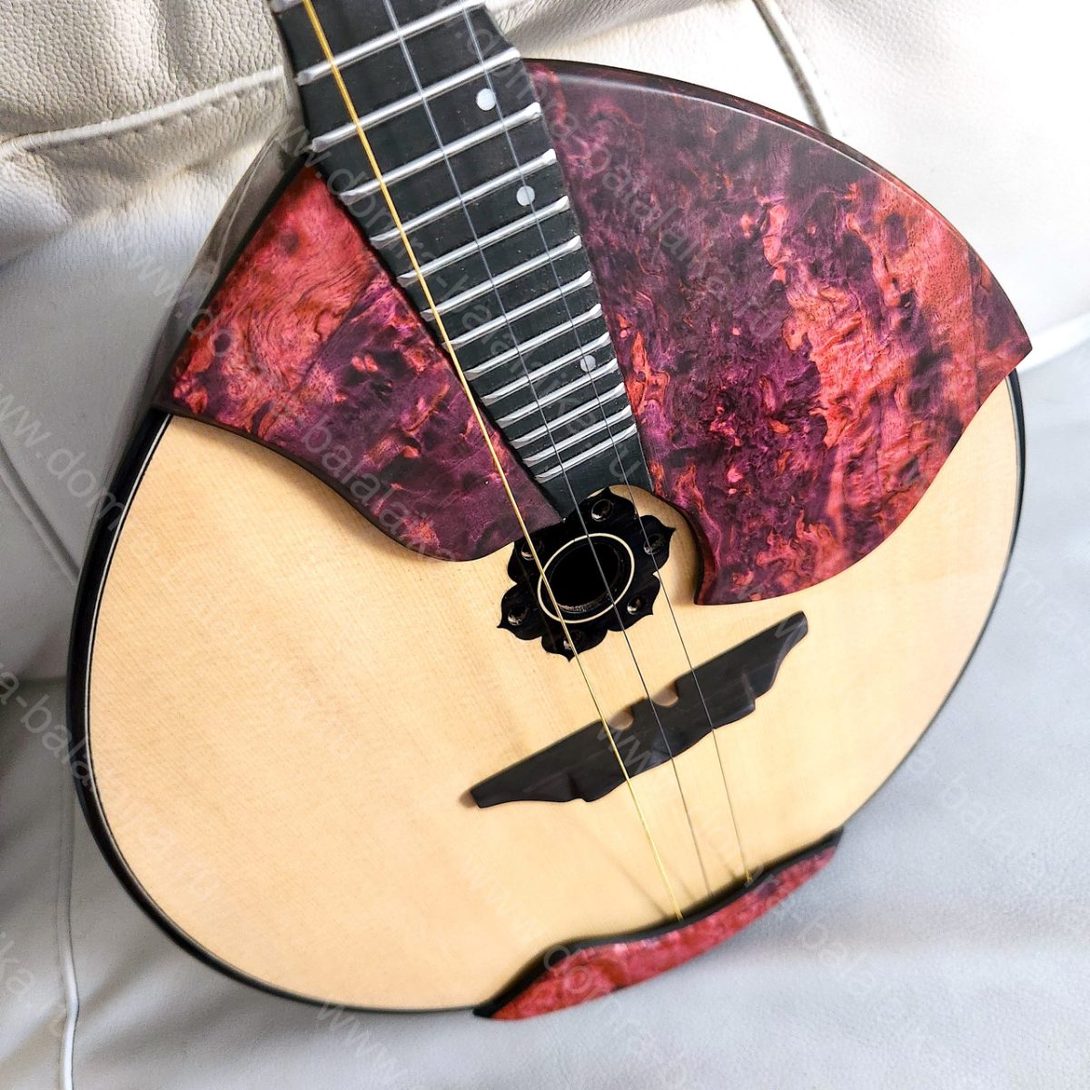 Luxury domra “Lava” made for one of our clients. A top‑tier concert domra featu..., photo 2