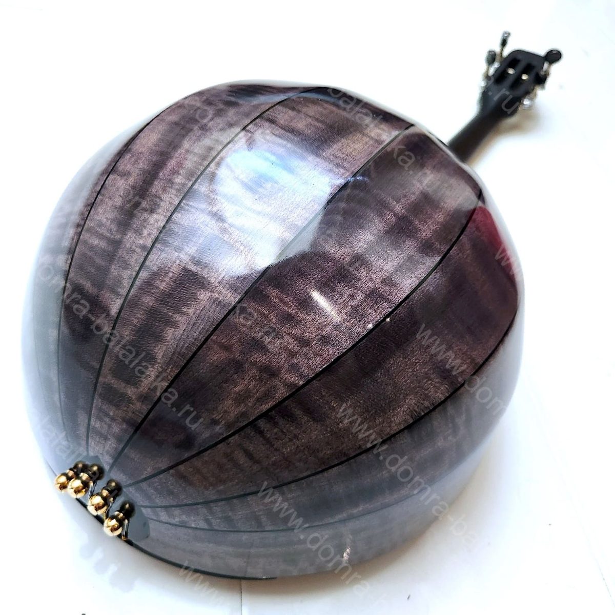 The black four‑string domra “Lux”, the three‑string domra “Northern Lights” (Lu..., photo 1