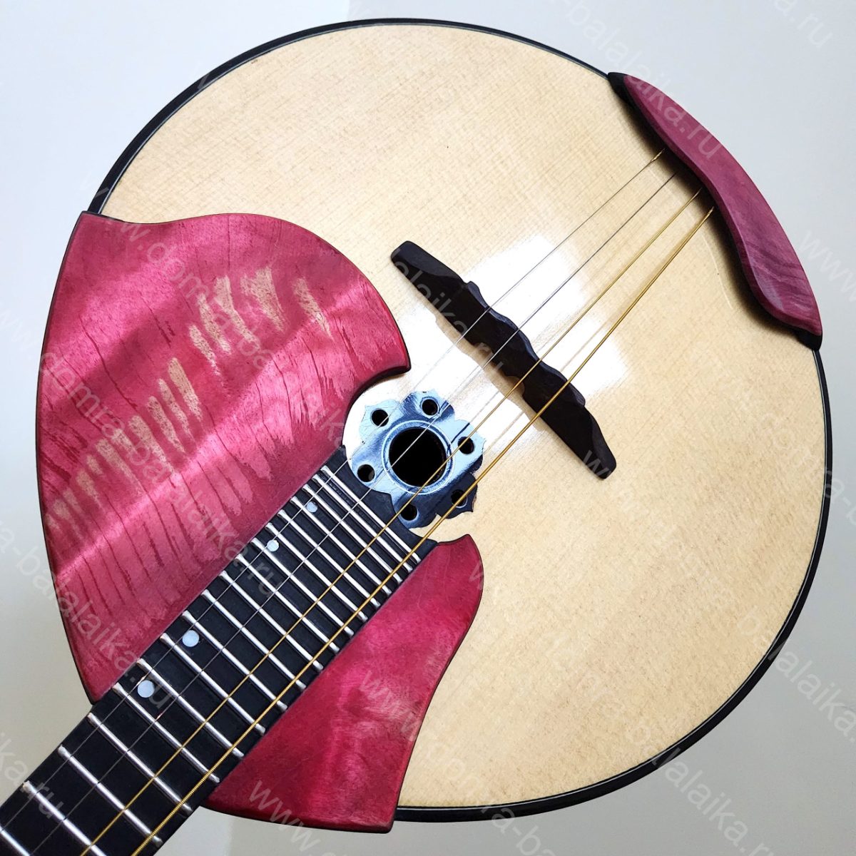 The scarlet four‑string domra lux and the scarlet three‑string domra lux — both..., photo 4