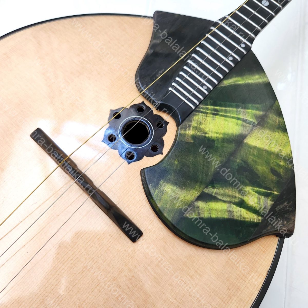 We’ve made a concert domra “lux” called “Northern Lights” for a client. 🙂 The n..., photo 4