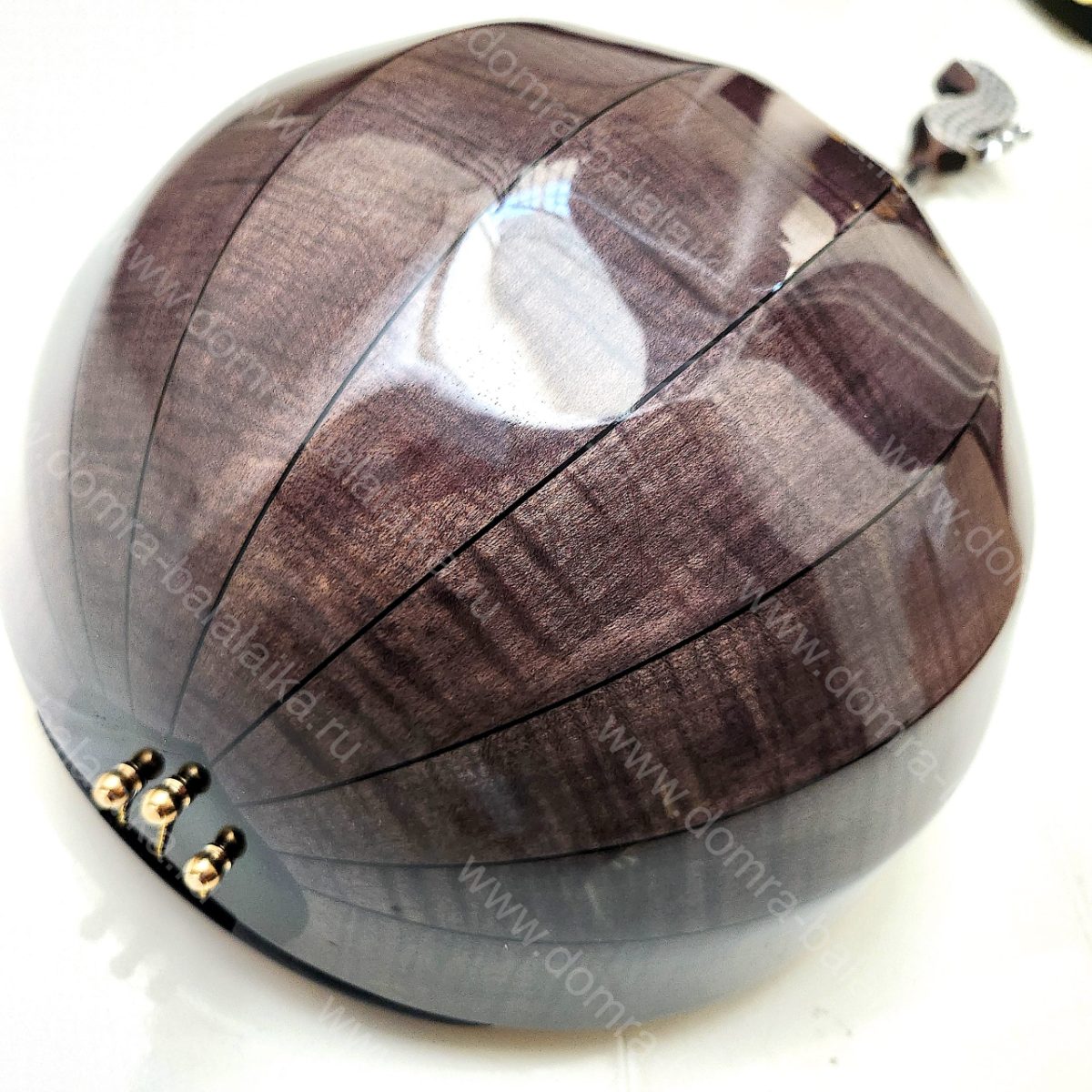 Two luxury alto concert domras with ebony fingerboards. The brunette is reserve..., photo 6