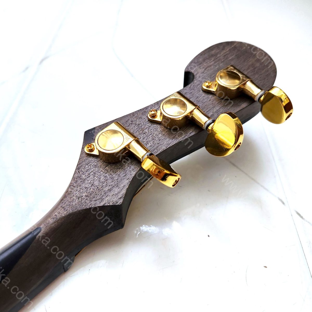 We’ve finished the alto electric domra in red with a black burst finish along t..., photo 4