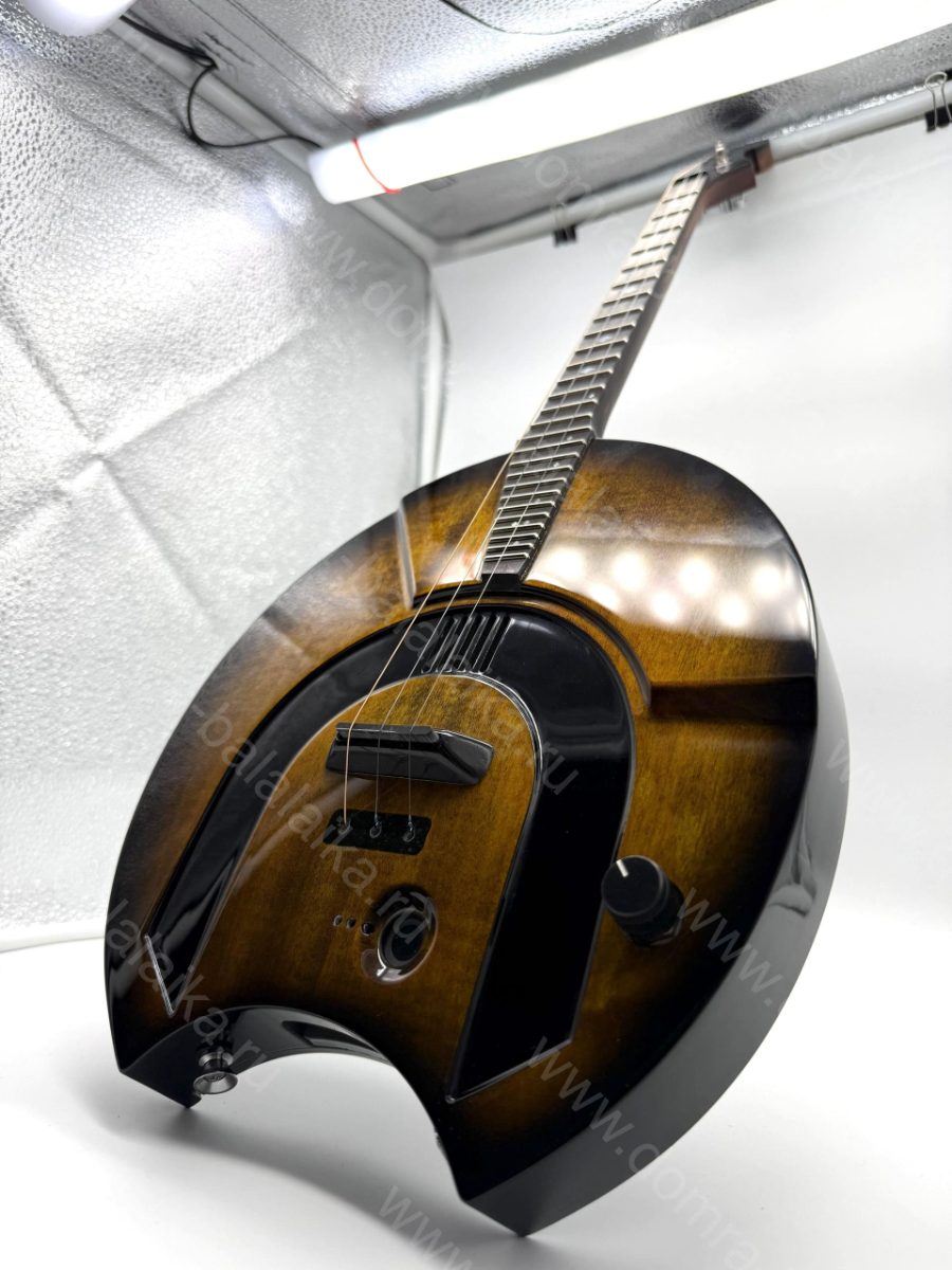 We’ve made this electric domra for a customer. The colour turned out to be clos..., photo 4