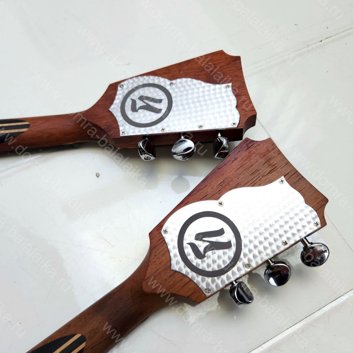 Today we have a couple of balalaikas. The body is made of figured maple, the so..., photo 4