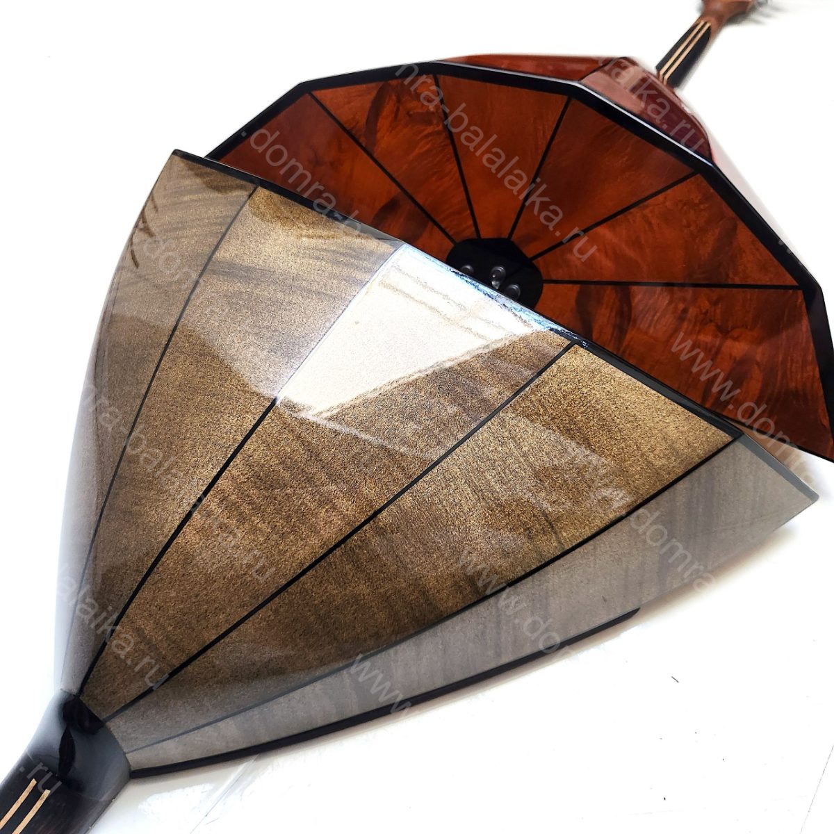 Today we have a couple of balalaikas. The body is made of figured maple, the so..., photo 7