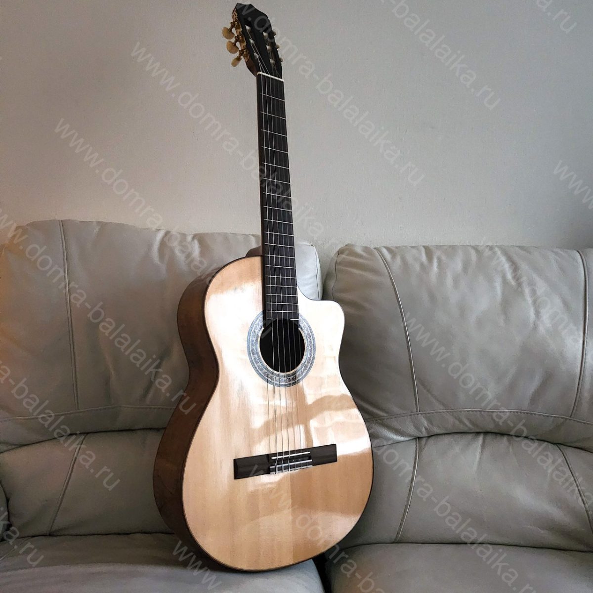 The guitar features a body with increased depth, made from the most beautiful f..., photo 4
