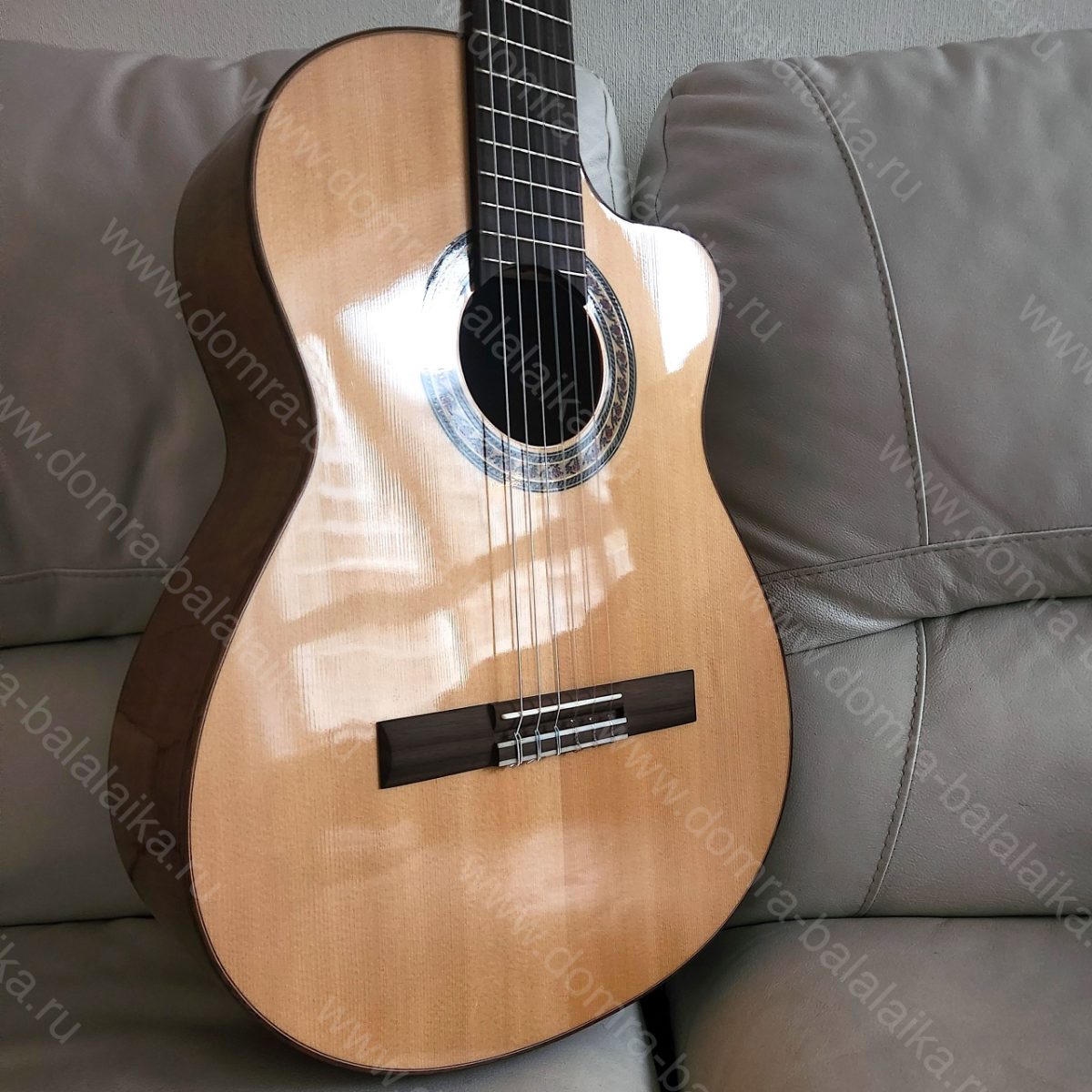 The guitar features a body with increased depth, made from the most beautiful f..., photo 1