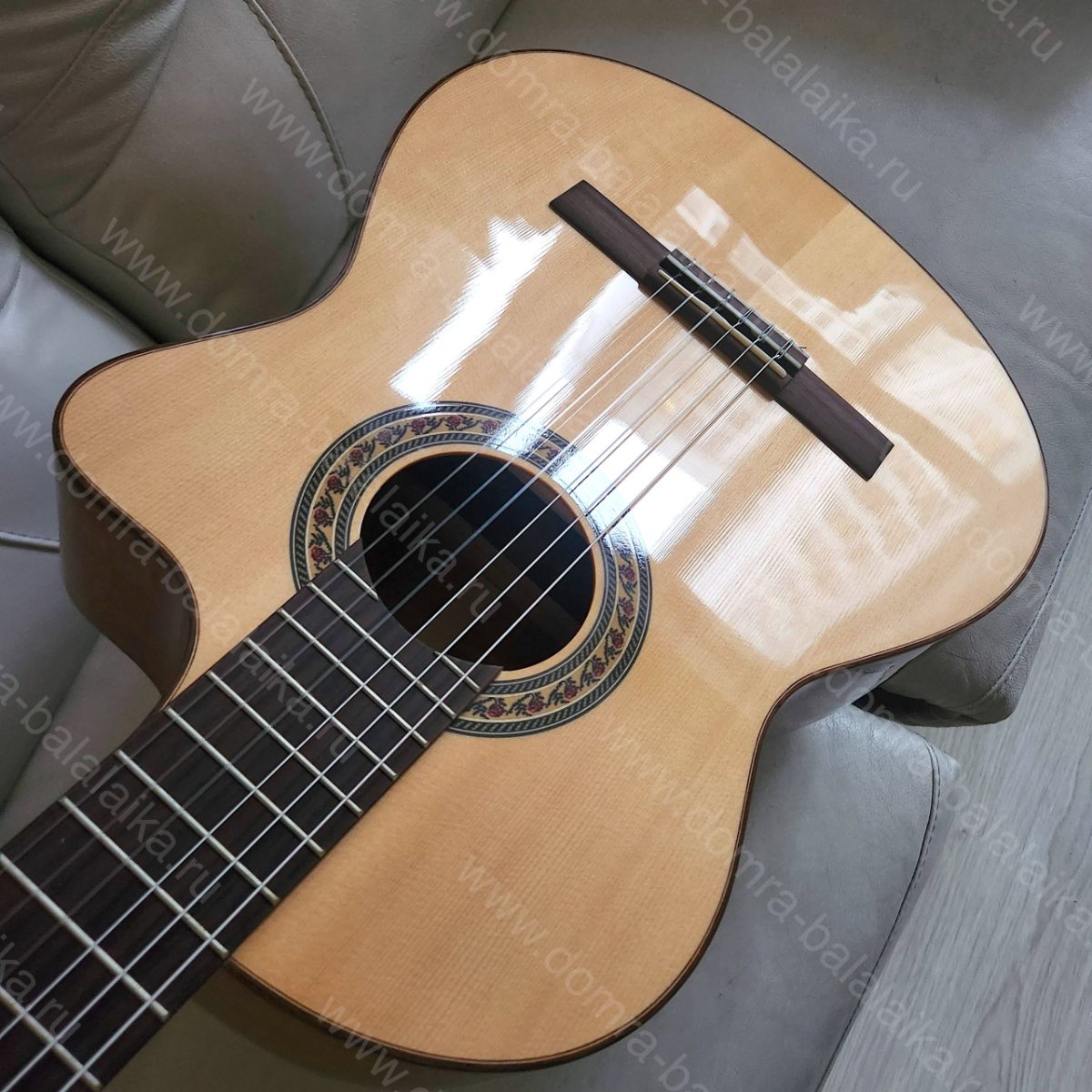 The guitar features a body with increased depth, made from the most beautiful f..., photo 3