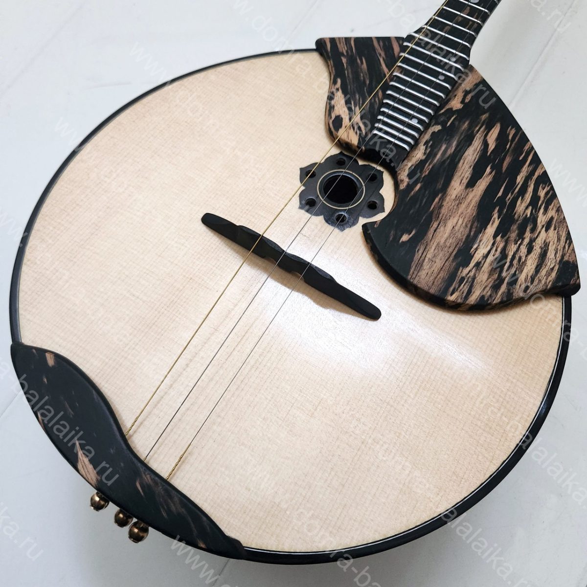 The master‑made concert domra “Lux — Black Leopard” is based on a concert domra..., photo 4