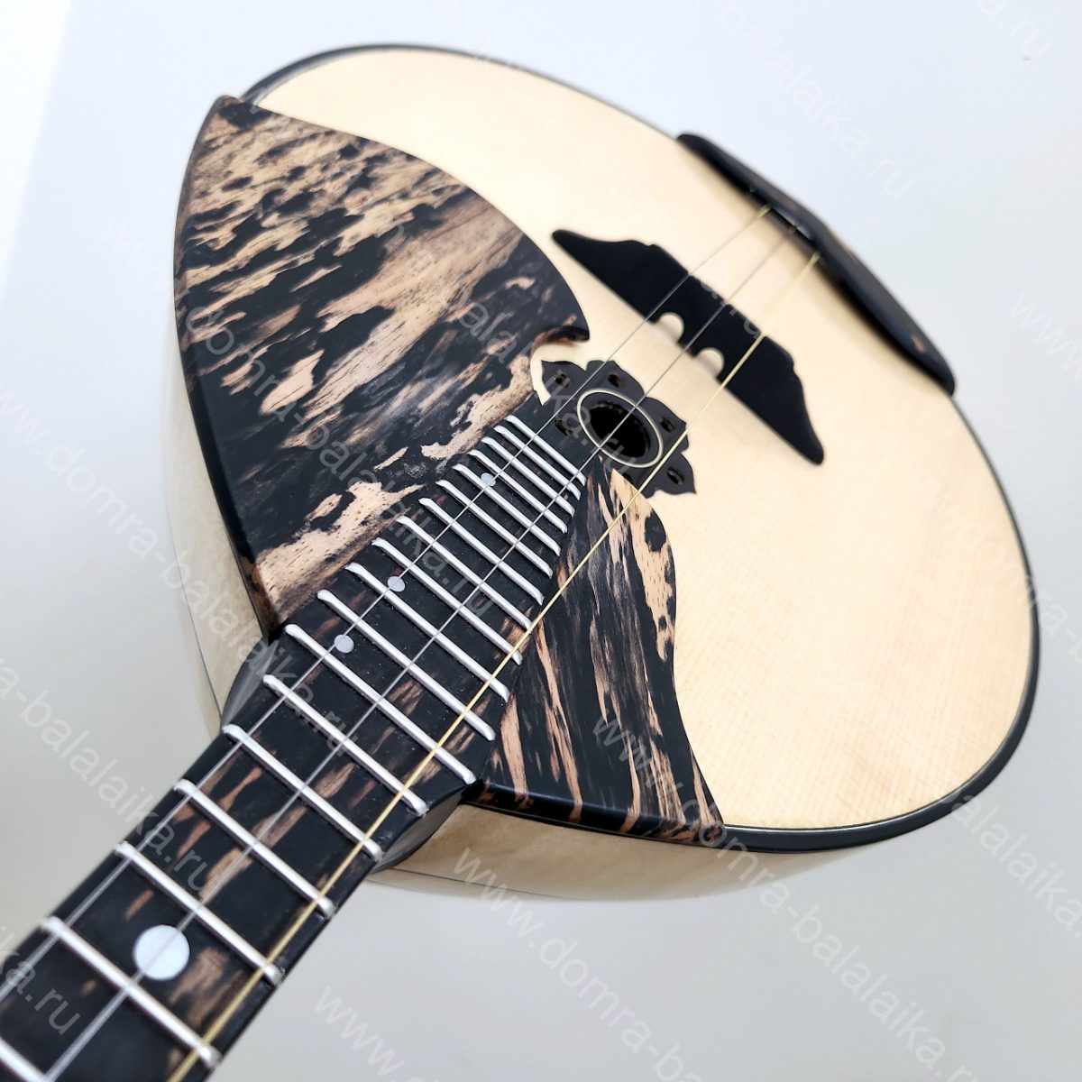 The master‑made concert domra “Lux — Black Leopard” is based on a concert domra..., photo 3