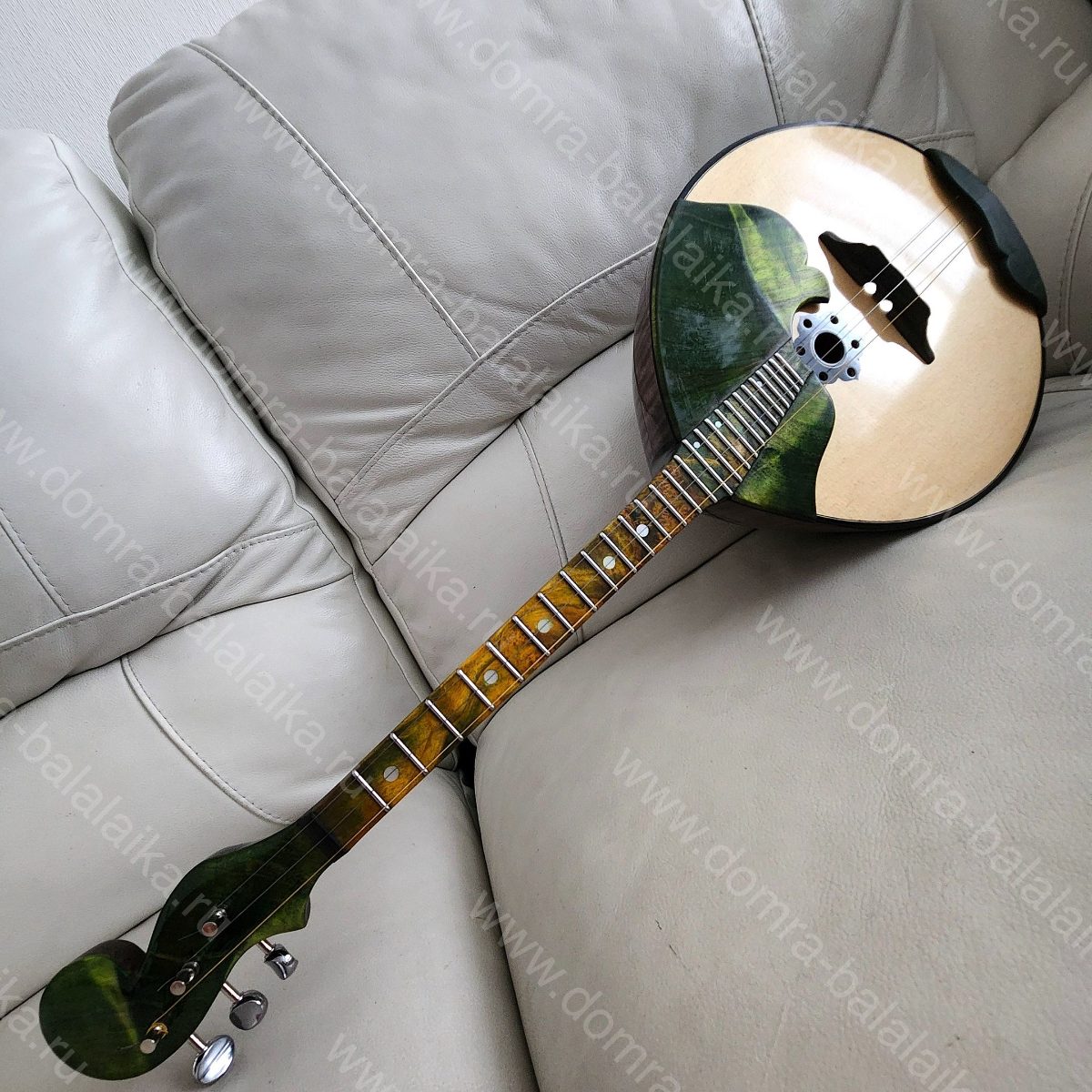 We’ve made another “Lux — Northern Lights” domra, based on our master‑made conc..., photo 2