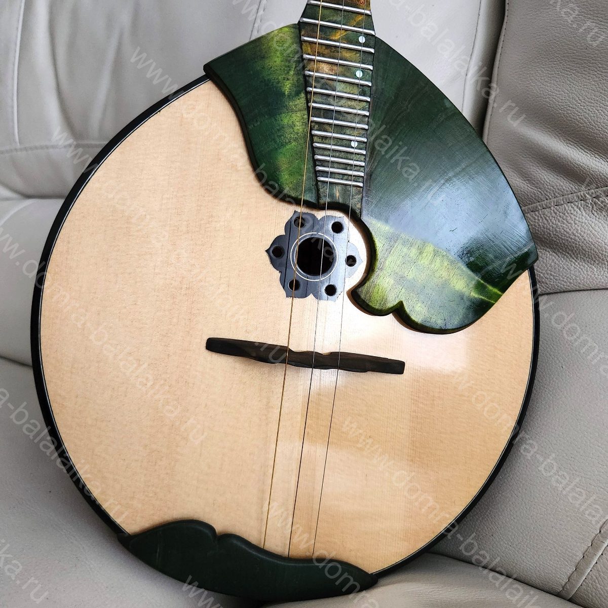 We’ve made another “Lux — Northern Lights” domra, based on our master‑made conc..., photo 6