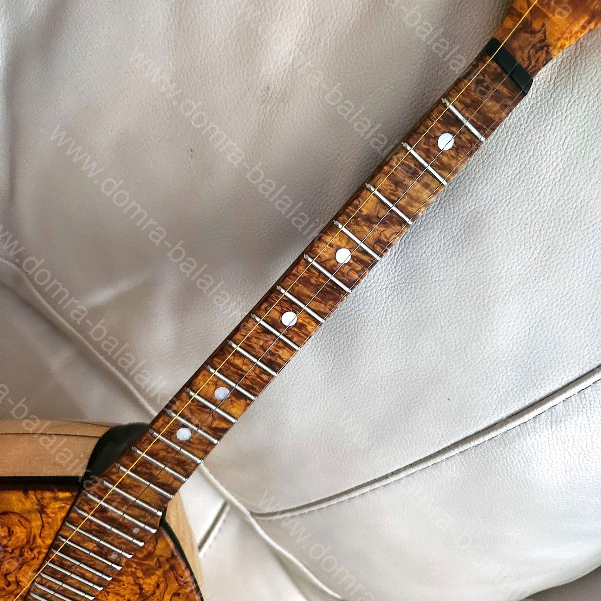 We recently shipped our amber “luxury” domra to the customer — a top‑category c..., photo 5
