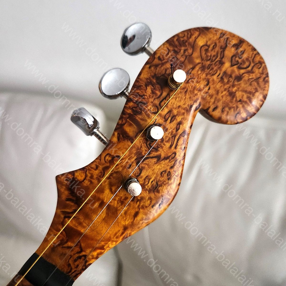 We recently shipped our amber “luxury” domra to the customer — a top‑category c..., photo 3