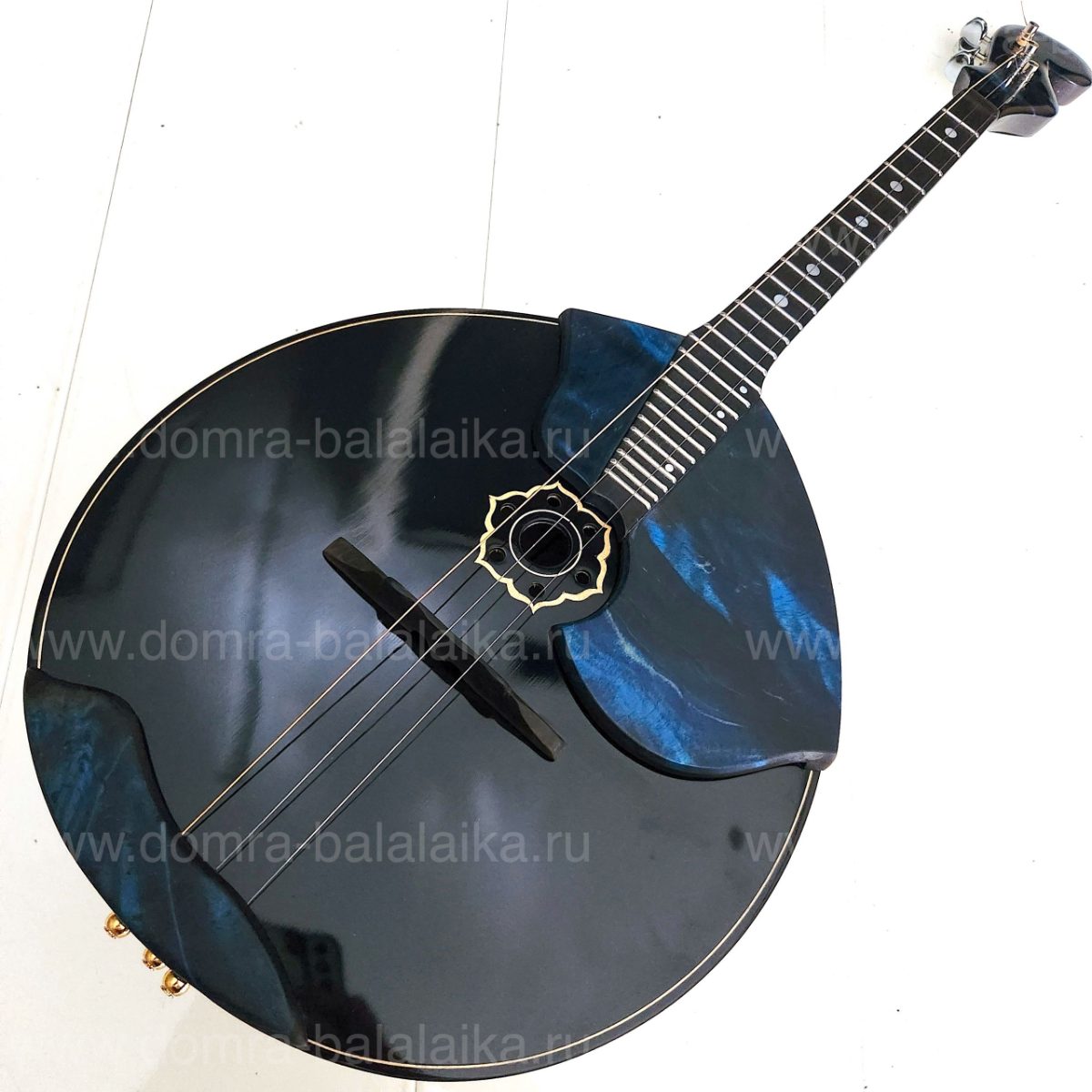 We love making beautiful things. For example, deluxe blue concert domras featur..., photo 4