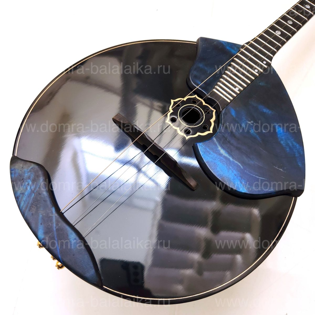 We love making beautiful things. For example, deluxe blue concert domras featur..., photo 1
