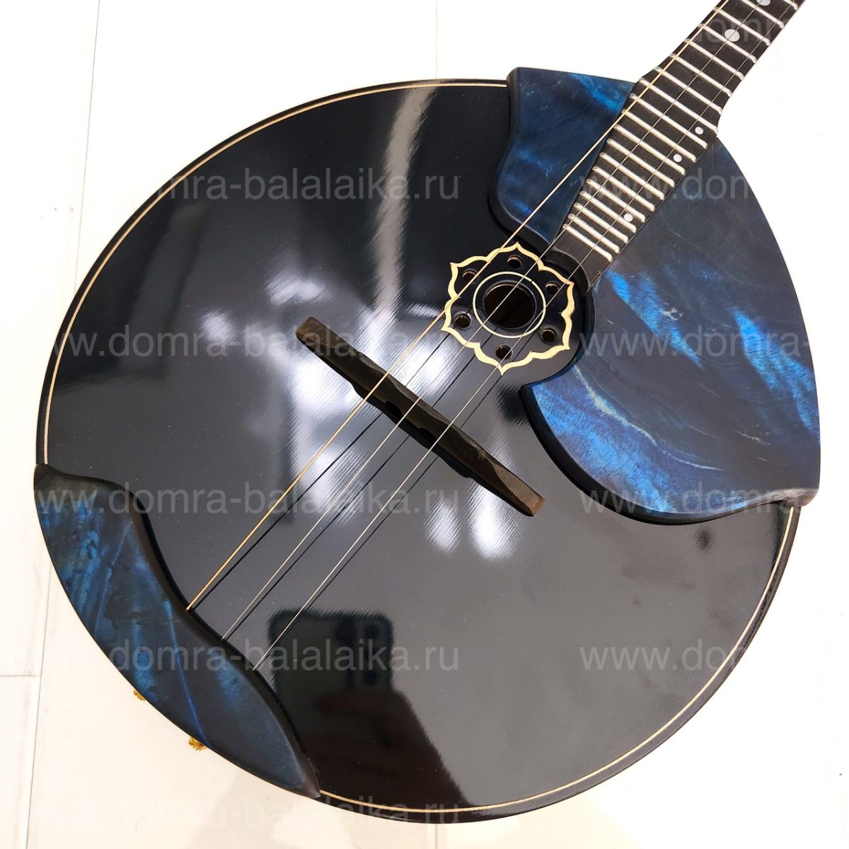 We love making beautiful things. For example, deluxe blue concert domras featur..., photo 5
