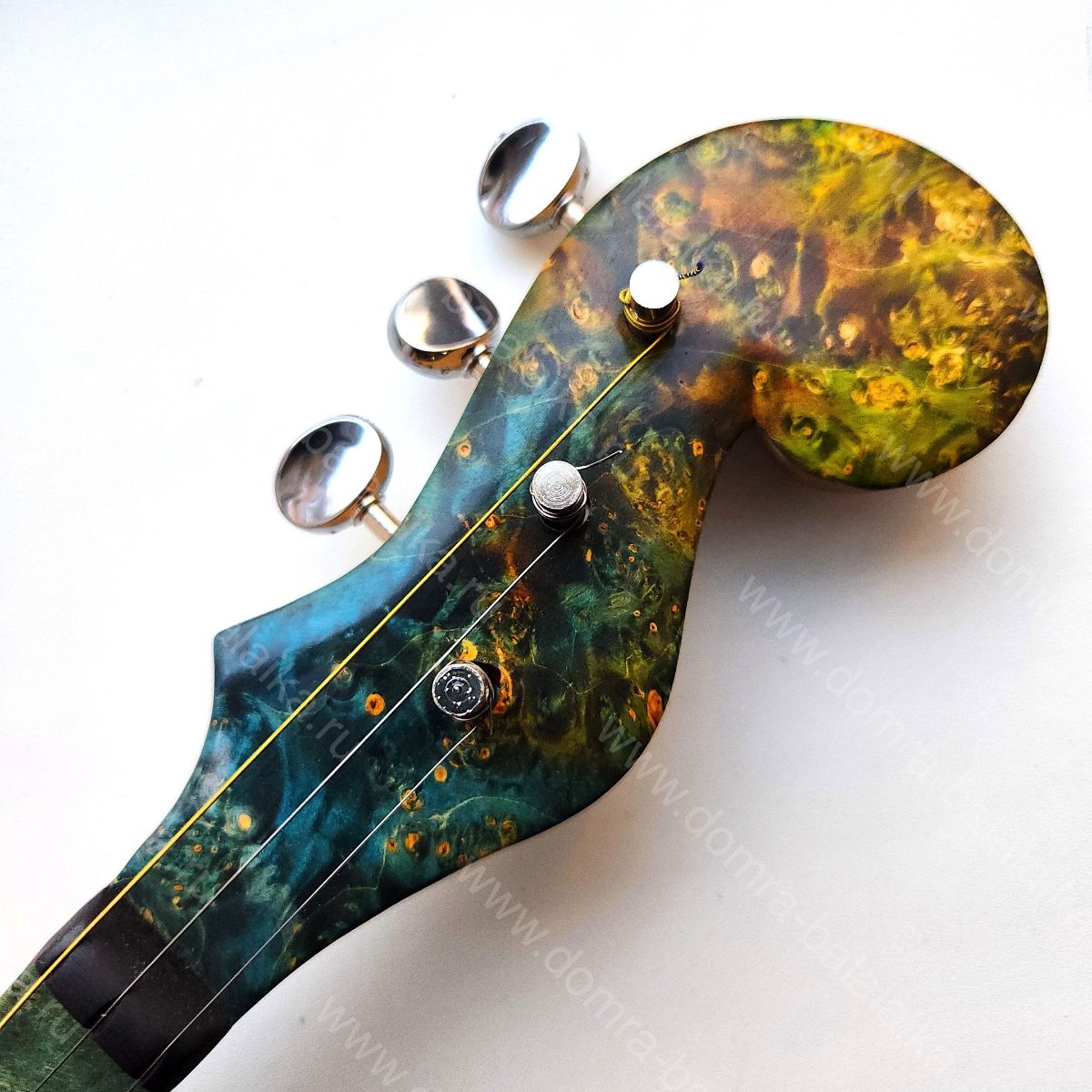 We’ve crafted another "Northern Lights" deluxe domra for one of our customers;..., photo 3