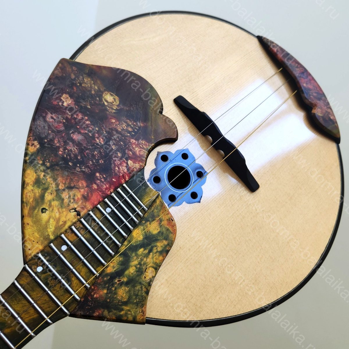 We’ve crafted another "Northern Lights" deluxe domra for one of our customers;..., photo 4