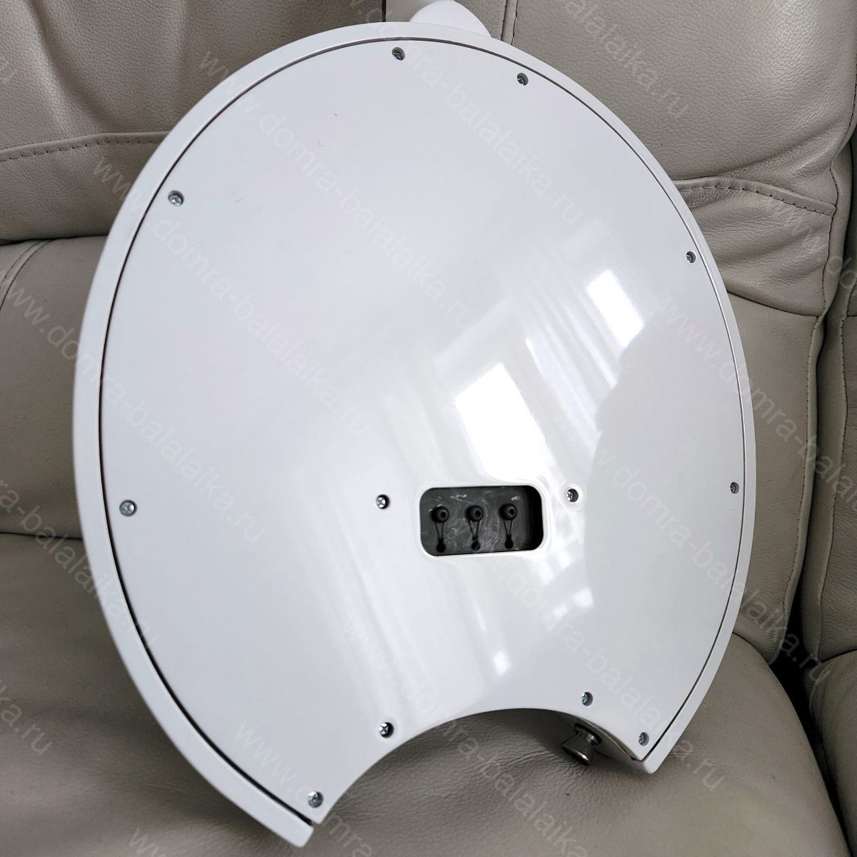A client asked for an electric domra in white and silver. We made it, and the r..., photo 5