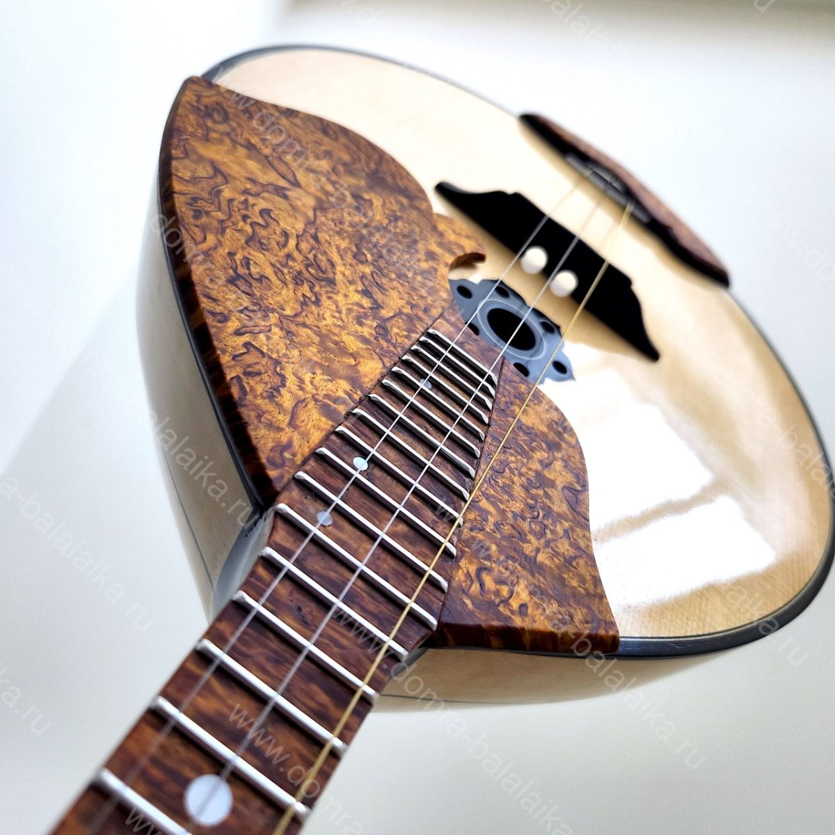 The amber “luxury” domra will soon be shipped to Kazakhstan. It belongs to the..., photo 2